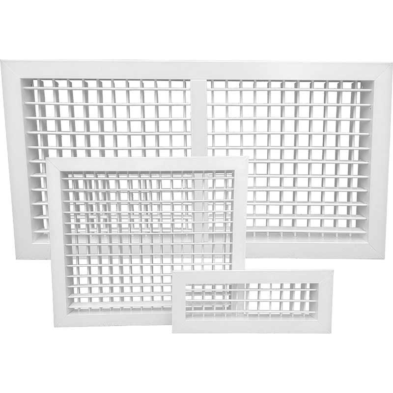 Двухрядная вентиляционная решетка ДВР 850х200 — уценка