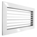 1VA-150х400 решетка однорядная алюминиевая