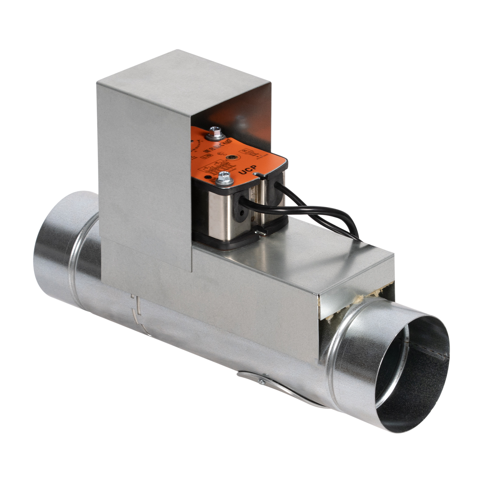 Клапан противопожарный SHUFT SHFDO-60-O-d160-MB230-0-0-0-0