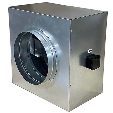 Вентилятор Ванвент ВКВ-150 К ISO шумоизолированный для круглых воздуховодов (660 m³/h)