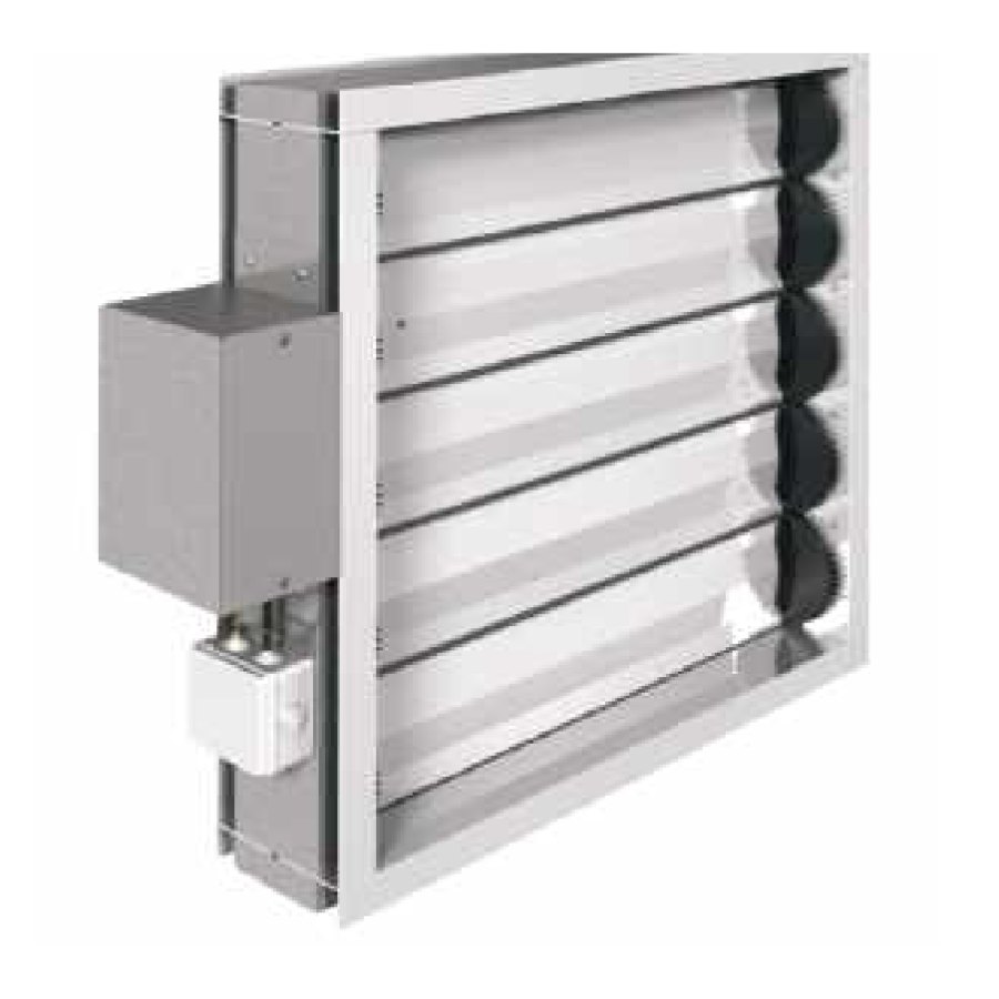Клапан воздушный утеплённый КВА-С северного исполнения