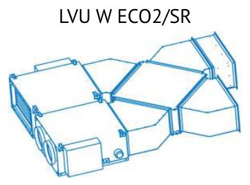 Приточно-вытяжная установка Supervent LVU-1000-W+N-ECO2/SR50-30