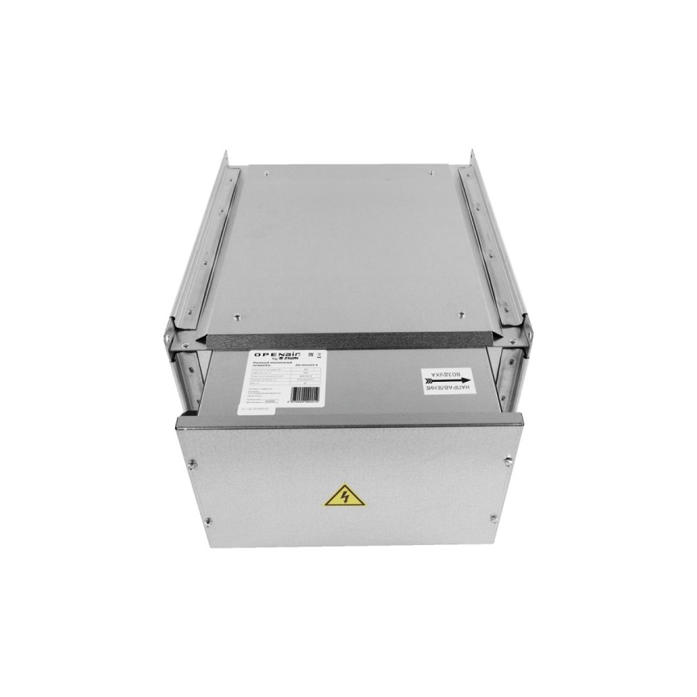 Электрический нагреватель для прямоугольных каналов ZILON ZES 700x400-75