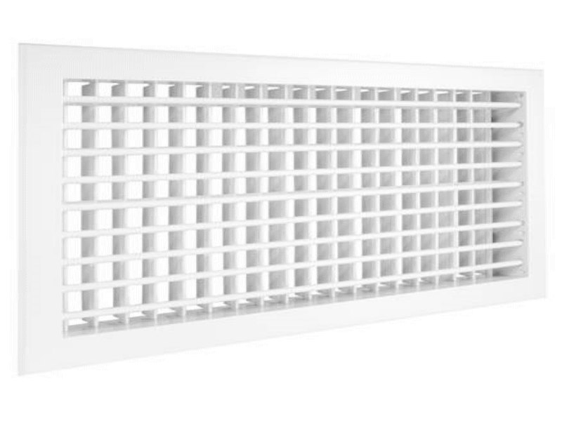 Настенная двурядная решётка ZILON 2 WA 400*200
