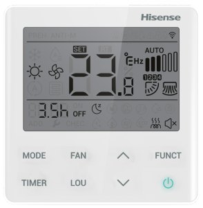 Индивидуальный проводной пульт Hisense YXE-E01U(E)