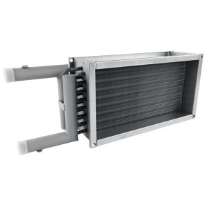Водяной нагреватель для прямоугольных каналов ZILON ZWS 600x350-2