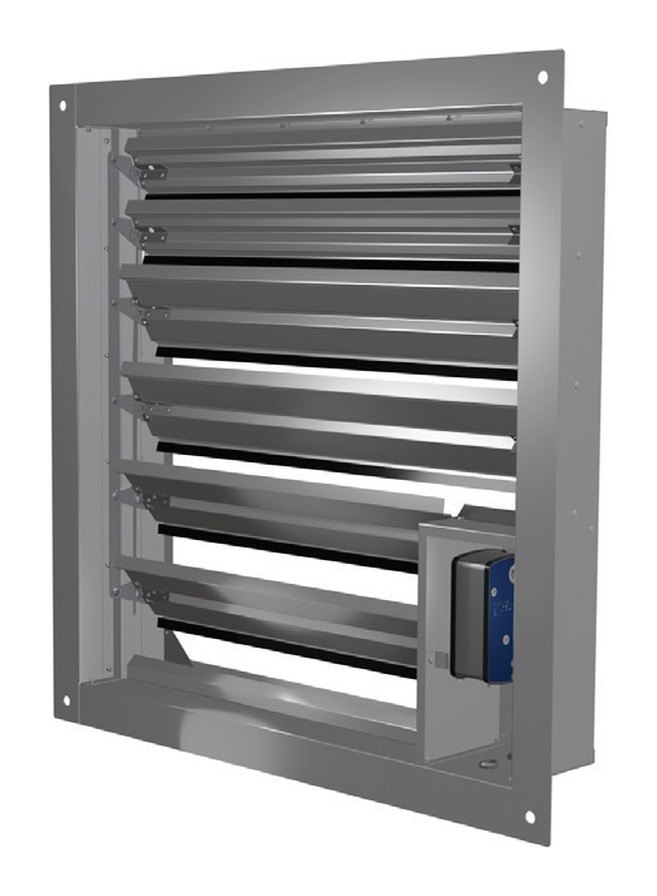 Клапан дымоудаления ДМУ-МС 350×700 многостворчатый