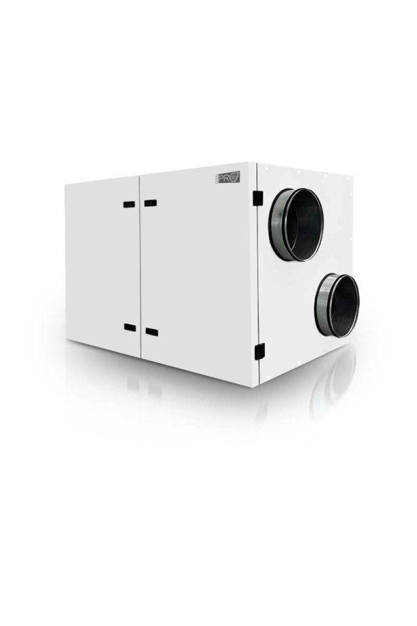 Установка приточно-вытяжная ARIA 1300 м3/ч горизонтальная с роторным рекуператором прав. ERA PRO